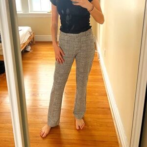 Ari Glenplaid Trousers (Size 2/4)